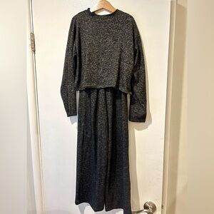 Zara Girls Long Sleeve Jumpsuit